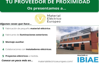 PROVEEDOR DE PROXIMIDAD: MATERIAL ELÉCTRICO EUROPEO