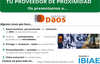 PROVEEDOR DE PROXIMIDAD: DAOS PUBLICITAT