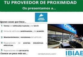 PROVEEDOR DE PROXIMIDAD: CERDÁ MOTORS