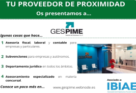 PROVEEDOR DE PROXIMIDAD: GESPIME