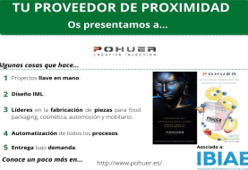 PROVEEDOR DE PROXIMIDAD: POHUER CREATIVE INJECTION