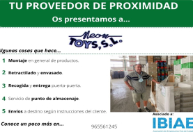 PROVEEDOR DE PROXIMIDAD: NEON TOYS