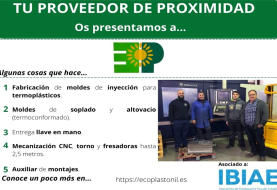 PROVEEDOR DE PROXIMIDAD: ECOPLAST MATRICERÍA