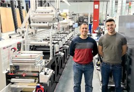 ADHESIVAS IBI instala una prensa flexográfica