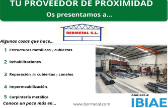 PROVEEDOR DE PROXIMIDAD: ESTRUCTURAS BERMETAL