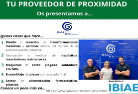 PROVEEDOR DE PROXIMIDAD: SALVADOR EXTREMIANA