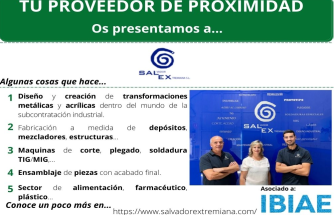 PROVEEDOR DE PROXIMIDAD: SALVADOR EXTREMIANA
