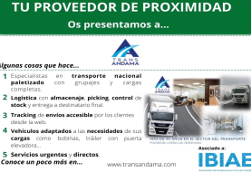 PROVEEDOR DE PROXIMIDAD: TRANSPORTES ANDAMA
