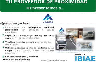 PROVEEDOR DE PROXIMIDAD: TRANSPORTES ANDAMA