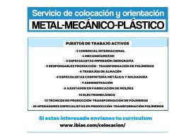 Las empresas de IBIAE necesitan cubrir 94 puestos de trabajo