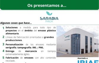 PROVEEDOR DE PROXIMIDAD: SARABIA PLASTICS