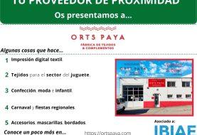 PROVEEDOR DE PROXIMIDAD: ORTS PAYA