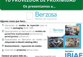 PROVEEDOR DE PROXIMIDAD: BERZOSA INJECTION MOLDS