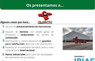 PROVEEDOR DE PROXIMIDAD: TRANSPORTES ALBERO