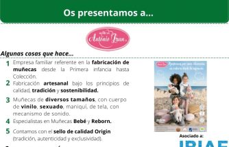 PROVEEDOR DE PROXIMIDAD: MUÑECAS ANTONIO JUAN