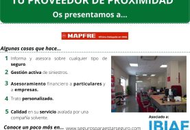 PROVEEDOR DE PROXIMIDAD: MAPFRE ONIL
