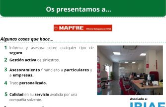 PROVEEDOR DE PROXIMIDAD: MAPFRE ONIL