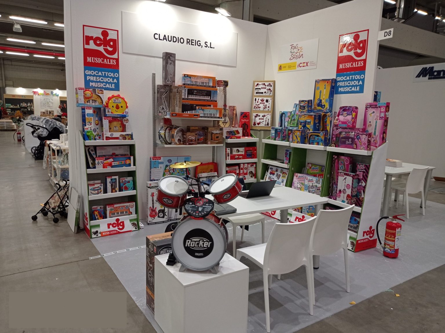 Asociadas de IBIAE exponen en Toys Milano IBIAE