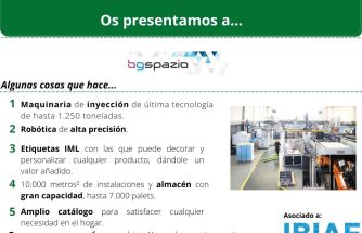 PROVEEDOR DE PROXIMIDAD: PLASTICOS B.G.