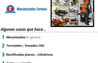 PROVEEDOR DE PROXIMIDAD: MECANIZADOS TORTOSA