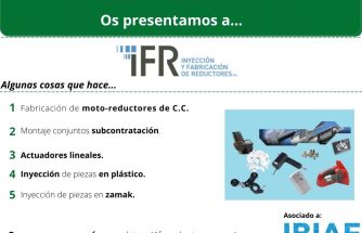 PROVEEDOR DE PROXIMIDAD: INYECCIÓN Y FABRICACIÓN DE REDUCTORES, S.L.