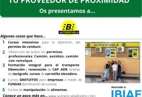PROVEEDOR DE PROXIMIDAD: AUTOESCUELA IBI
