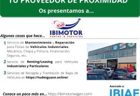 PROVEEDOR DE PROXIMIDAD: IBIMOTOR-WAGEN