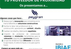 PROVEEDOR DE PROXIMIDAD: INDUSTRIAS PEYGRAN