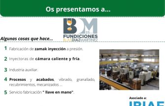 PROVEEDOR DE PROXIMIDAD: FUNDICIONES BLAS DIAZ MARTÍNEZ