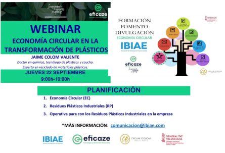 Vídeo del webinar 'Economía circular en la transformación de plásticos'