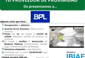 PROVEEDOR DE PROXIMIDAD: BAIDAL PLASTIC, S.L.