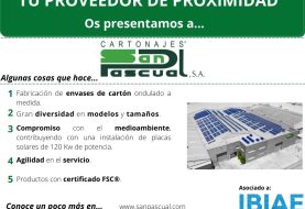 PROVEEDOR DE PROXIMIDAD: CARTONAJES SAN PASCUAL, S.A.