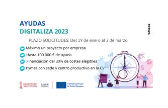 Digitaliza CV - Subvenciones para proyectos de digitalización de PYME 2023