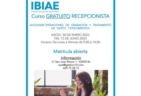 Curso gratuito de recepcionista