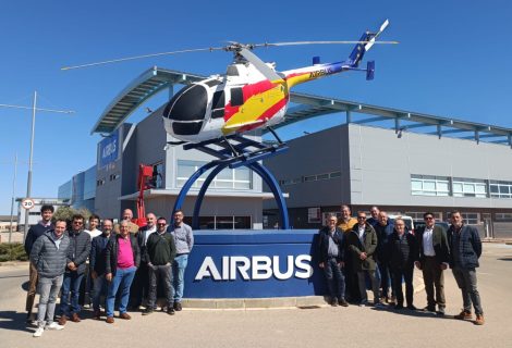 Empresarios de IBIAE visitan Airbus Helicopters