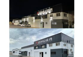 POHUER renueva el exterior de sus instalaciones