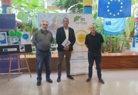 Reunión con la dirección del IES La Foia