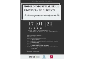 Modelo industrial para la provincia de Alicante