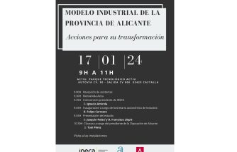 Modelo industrial para la provincia de Alicante