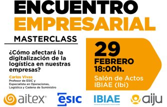 Masterclass en IBIAE: '¿Cómo afectará la digitalización de la logística en nuestras empresas?'