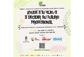 Charla: 'Ayuda a tu hij@ a decidir su futuro profesional'