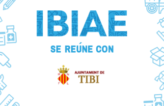 Reunión entre IBIAE y el Ayuntamiento de Tibi