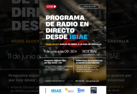 Programa de radio en directo desde IBIAE