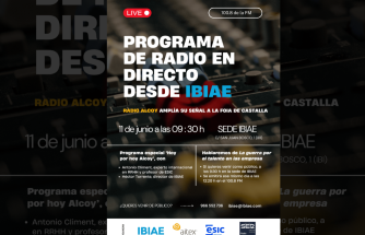 Programa de radio en directo desde IBIAE