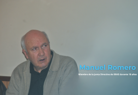 Fallece Manuel Romero, miembro de la Junta Directiva de IBIAE durante 18 años
