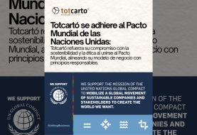 TOTCARTÓ se suma al Pacto Mundial de la ONU para impulsar su compromiso con la sostenibilidad