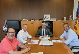 La Plataforma por la Reindustrialización Territorial(COEVAL-FEDAC-IBIAE) se reúne con el Secretario Autonómico de Industria, Felipe Carrasco para proponer acciones en temas industriales de interés