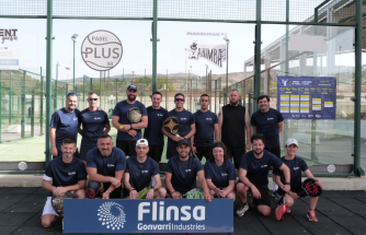 FLINSA celebra su 50 aniversario con el primer Torneo de Pádel Interno de GONVARRI PRECISION TUBES