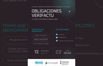 Jornada: 'Obligaciones Verifactu. Lo que tu empresa debe saber'