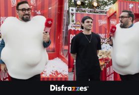 DISFRAZZES crea una mascota gigante con forma de palomita para RISI en los Gen Z Awards